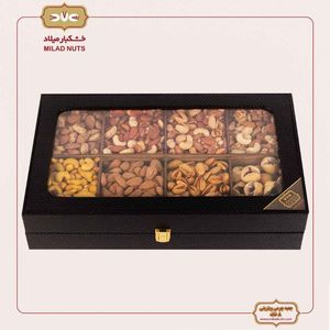جعبه چرمی ویترینی 8 خانه
